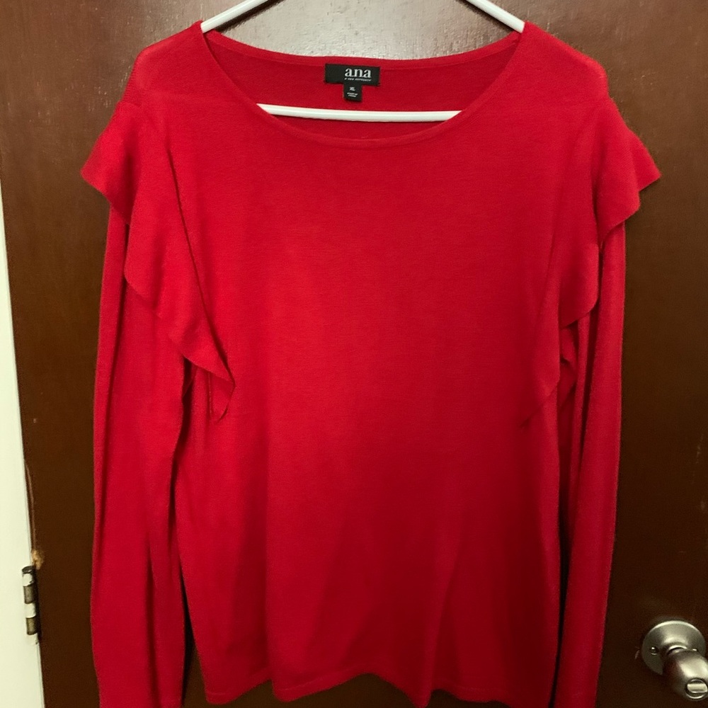 Ana red sweater